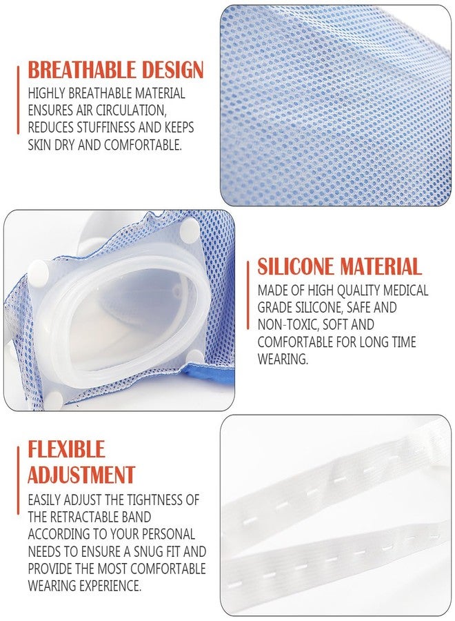 LCJAOF Urine Collection Bag for Men Silicone Ventilated Urine Collector Reusable Urine Bag Collector External Catheter for Elderly Urinary Incontinence Bedridden Patients - Image 3